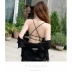 Mới lưới màu đỏ chéo sling vẻ đẹp trở lại ống đầu sexy chống thất bại đai đệm ngực quấn dây ngực đáy quần lót phụ nữ - Ống