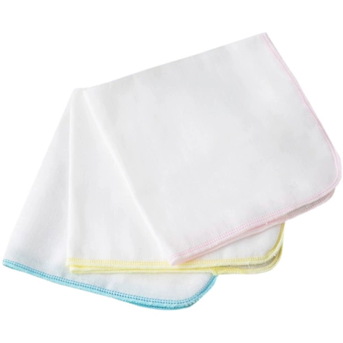 Ультратонкий детский слюнявчик для новорожденных для младенца, марлевое хлопковое полотенце, носовой платок для умывания, влажные салфетки, 10 шт