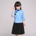 Học sinh Cộng hòa Trung Quốc mặc trang phục bé gái mới của đất nước dân gian trẻ em Tháng năm - Trang phục trang phục biểu diễn trẻ em Trang phục