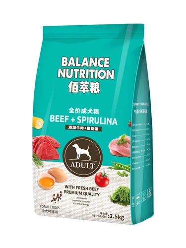 Fudi Dog Food 2,5 кг взрослая собака Bai Cuisi Teddy Biebin Permering Bomei маленькие собаки