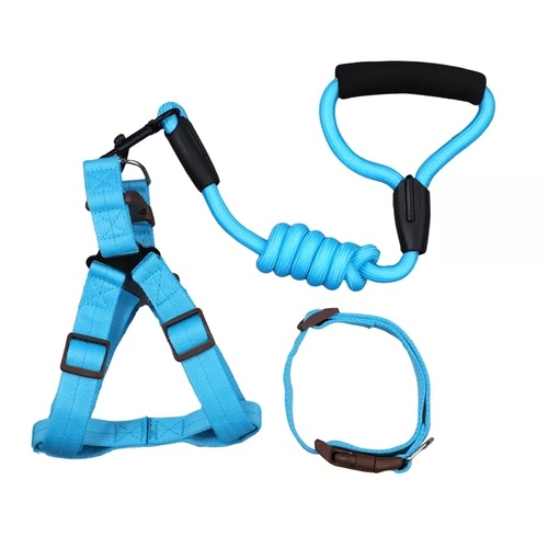 Щенка для щенка веревочная веревочная ремешок с воротником маленькая ходьба для собак верево