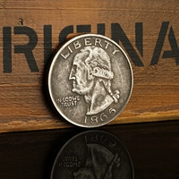 1865 Hoa Kỳ Quốc Gia Cha Washington Kỷ Niệm Coin Bạc Dollar Đồng Xu Nước Ngoài Coin Bạc Vòng Mỹ Peace Coin Eagle Đại Dương đồng tiền cổ xưa