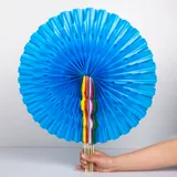 Высококачественный цвет рук цветочный цвет и обесцвеченный фанат Большой Студент Танца.