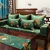 Ghế gỗ gụ Trung Quốc đệm gỗ gụ sofa arhat nệm gỗ rắn ghế ăn vòng đệm đệm pad tùy chỉnh
