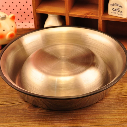 Собачья чаша из нержавеющей стали собачья миска для собачья корма для собачья корм для кошачья чаша кошка кошка кошка кошка горшок горшок для собак питомцы принадлежат кошкам продукты