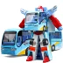 Mô hình xe hợp kim biến dạng xe buýt xe buýt biến dạng xe buýt robot trẻ em đồ chơi xe hơi - Chế độ tĩnh