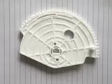 Toyota, белый черный мотор с шестернями