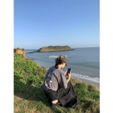 Сон на 11 нишевой личности Большой карман большой карманная линия дизайн средняя длинная модель тонкая и дикая повседневная юбка