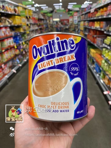 Австралийская прямая почтовая почтовая почта овальтинская шоколадная напитка Avanta Chocolate Malt Beverage 400G