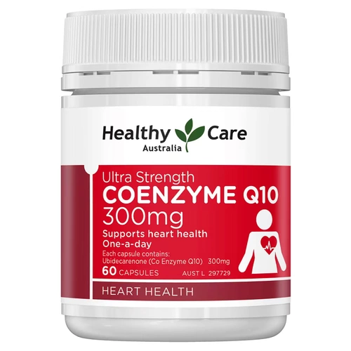 Австралийская прямая почтовая почтовая фермент Enzyme Q10 Мягкая капсула защищает сердце сердца и уменьшает кровь, 300 мг 60 капсул