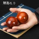 Маленькая листовая кровь сандаловая древесина 40 -мм продолжительность жизни мяч+тройной подарок