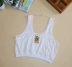 Trung và cũ tuổi của phụ nữ đồ lót cotton vest mùa hè kích thước lớn không có vòng thép mẹ bra dưới ngắn Áo vest