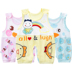 Mùa hè nữ bé Xiêm quần áo new baby robe không tay mở 0 cotton 6 phần mỏng 12 tháng nam mùa hè ăn mặc áo khoác dày cho bé mùa đông Áo liền quần