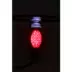 Phụ kiện sửa đổi xe máy giọt nước mắt retro LED đèn hậu tấm giấy phép ánh sáng tấm giấy phép phanh ánh sáng đơn giản thời trang phổ quát - Đèn xe máy Đèn xe máy