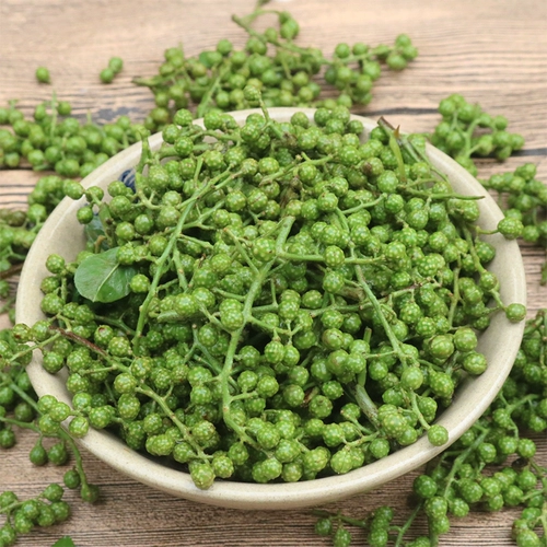 Sichuan Stakes of Fresh Pepper Mah Pepper Fresh Vine Beil Beil Mreme -stir -stir -Fressed Din -Leaf Blue Pepper Texite MA