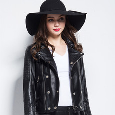 Кожаная куртка Европейские станции натуральная кожа