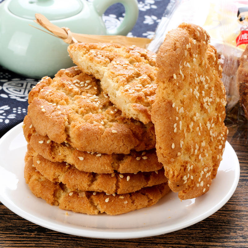 手工宫廷桃酥整箱饼干老式传统休闲零食小吃糕点安徽特产散装食品