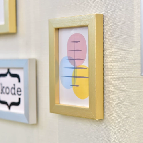 Серебряная настенная фоторамка для спальни, золото и серебро, 10 дюймов