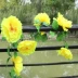 Hoa lụa hoa mẫu đơn mây hoa chuỗi Qingming hoa mô phỏng quét hoa bia mộ trang trí hoa treo hoa nho treo tường hoa - Hoa nhân tạo / Cây / Trái cây