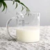 Yijia nhà bếp ML cup đo lường với quy mô cốc sữa lò vi sóng sưởi ấm cốc thủy tinh quy mô cup baking chịu nhiệt cup bình giữ nhiệt cute Tách