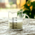 Yijia nhà bếp ML cup đo lường với quy mô cốc sữa lò vi sóng sưởi ấm cốc thủy tinh quy mô cup baking chịu nhiệt cup Tách