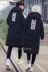 Chống mùa cặp vợ chồng cotton coat nam phần dài Hàn Quốc thanh niên dày bông áo khoác nữ xuống bông pad mùa đông áo khoác sinh viên áo the north face Trang phục Couple