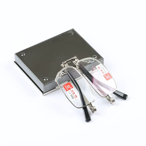 Брендовые сверхлегкие модные портативные стеклянные квадратные очки подходит для мужчин и женщин