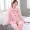 Đồ ngủ mùa đông Hui Hyun của phụ nữ dày ba lớp cộng với nhung nhung san hô Bộ đồ ngủ mùa đông flannel áo một mảnh để giữ ấm