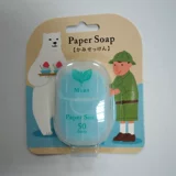 Японское детское портативное мыло для раннего возраста, 50 штук
