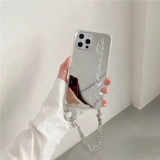 Apple, совместимый iPhone14 Pro, чехол для телефона, iPhone 15, цепь, английский, iphone, 15promax, зеркальный эффект, 12, 8plus