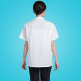 Тонкий летний белый дышащий комбинезон подходит для мужчин и женщин для работы, короткий рукав