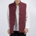 Áo khoác nam nam cộng với áo vest cotton mùa thu và mùa đông dày áo ấm Trung Quốc áo kiểu Trung Quốc áo khoác không tay nam - Dệt kim Vest