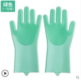 Купание кошки для любимой собаки, плюшевые золотые волосатые перчатки, почистите кошки против крематирования припасов