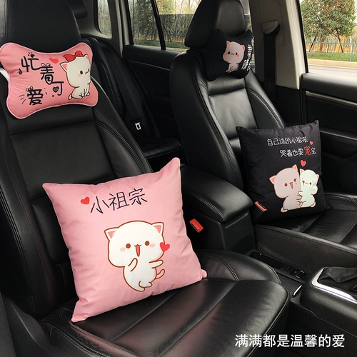 Мультяшная милая подушка для шеи для влюбленных