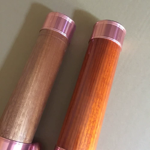 Натуральный маленький кальян из старинного материала, 42×5см