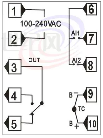 Соотношение цены и качества REX C100FK02 one M one AB, полностью интеллектуальный экономичный терморегулятор с контролем температуры, двусторонняя сигнализация