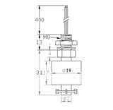 Новый продукт сторона установки кислотно -резистентной щелочной сопротивления, коррозии и плавающего шарикового переключателя плавающее шариковое переключатель.