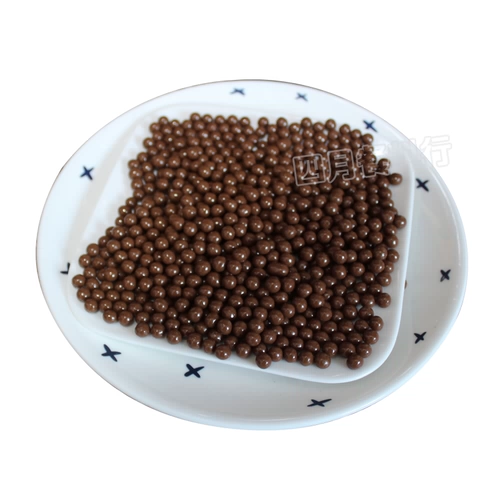 Haofan Crispy Rice Ball Black Chocolate Bean Cocoa Cocoa Cocoa Клубничное молоко ароматные хрустящие бусы, светящиеся рисовые жарки 500 г