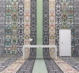 Импортная студийная работа обои 1-индустрия 2-лабиринтная 3-первая настенная роспись