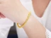 Golden Pig Transfer Sand Gold Trang sức Hàn Quốc Ladies Bracelet Trang sức Chuyển hạt Bracelet Vòng đeo tay giả vàng không phai - Vòng đeo tay Cuff Vòng đeo tay Cuff