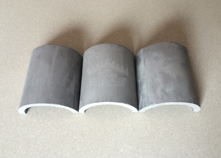 仿古瓦造型 <wbr>仿古瓦隔断 <wbr>瓦片叠加效果 <wbr>青瓦隔断 <wbr>青瓦镂空墙案例