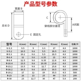 Фабрика прямой продажи утолщенный нейлон R -тип проволоки зажима с фиксированной линейной линией.