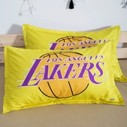 Lakers Kobe vỏ gối sinh viên độc thân hâm mộ bóng rổ ký túc xá đặt đàn ông ăn gối gà tiêu chuẩn 48 * 74 - Gối trường hợp