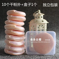 Упаковка, порошок, спонж, коробка, 10 штук, 1 шт