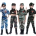 Trẻ em ngụy trang phù hợp với nam và nữ lực lượng đặc biệt học sinh tiểu học và trung học cơ sở quần áo huấn luyện quân sự trang phục trại hè - Trang phục trang phục biểu diễn trẻ em Trang phục