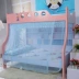 Giường con muỗi net tùy chỉnh bunk bunk bed tủ sách giường cao và thấp 1.2 m 1.5 m giường Velcro