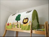 Кроватка, двухэтажная палатка, кукла для принцессы, игровой домик