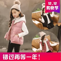 Áo khoác bé gái cộng với áo nhung 2018 mới mùa thu đông mới Quần áo mùa đông Hàn Quốc cho bé lớn mùa đông thời trang áo khoác dày đa năng áo khoác trẻ em