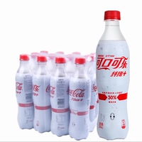 Coca -cola клетчатка+сахарная диетическая клетчатка плюс газированный напиток 500 млх24 бутылка полная коробка