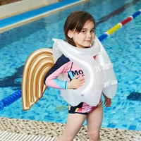 Детские крылья ангела, надувной спасательный жилет для младенца, плавательный круг, снаряжение, популярно в интернете
